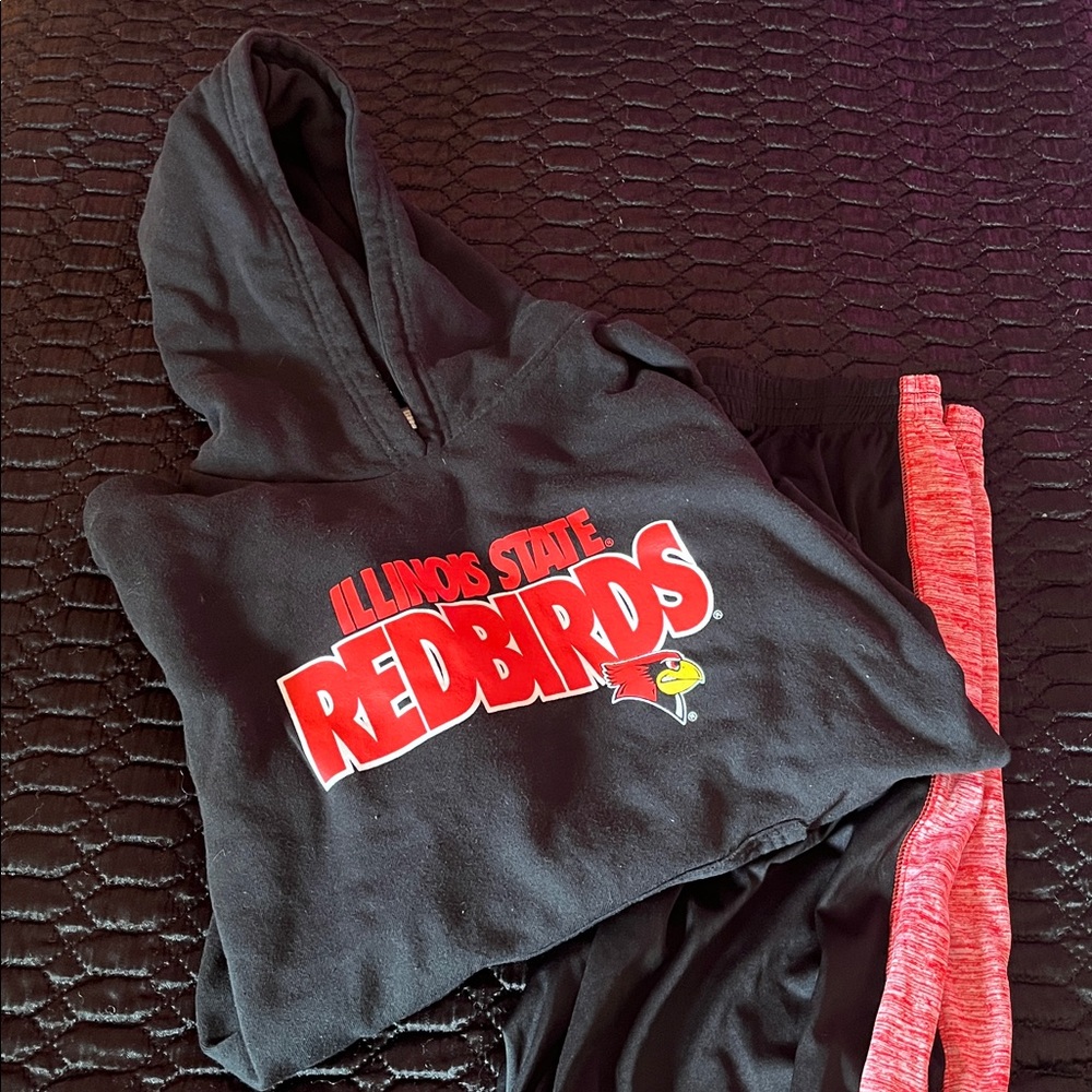 Illinois State Redbirds Boys Hoodie Set
